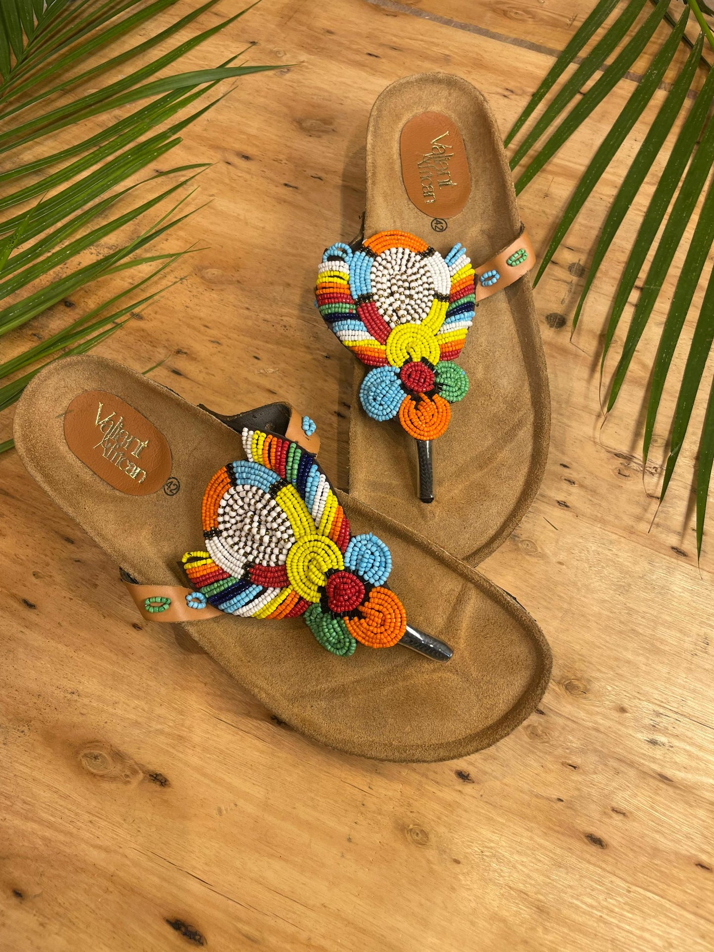 Beaded sandals