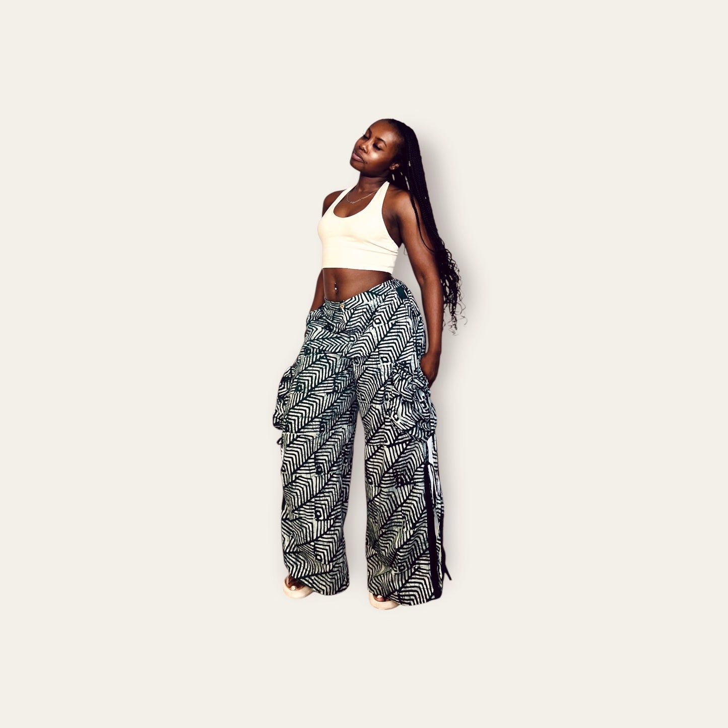 Adire Cargo Pants