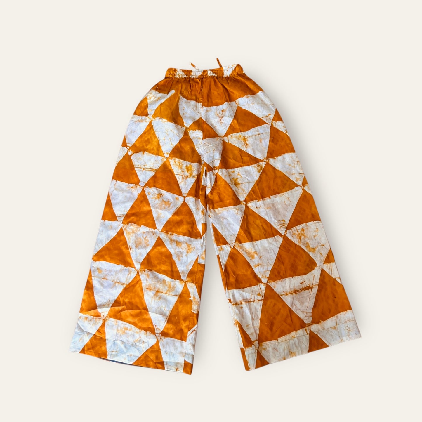 Adire Palazzo Pants Yellow